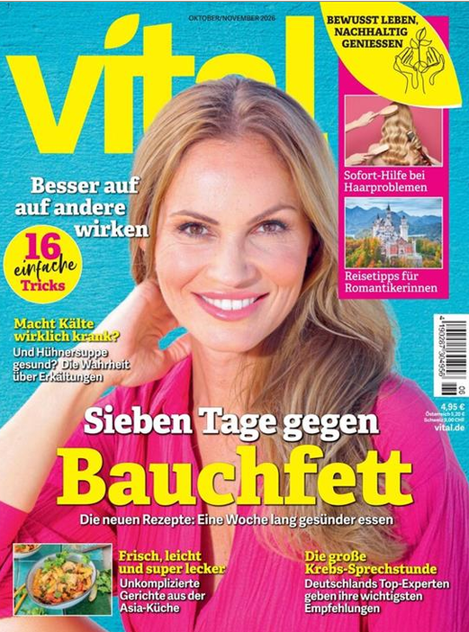 Cover Zeitschrift Vital